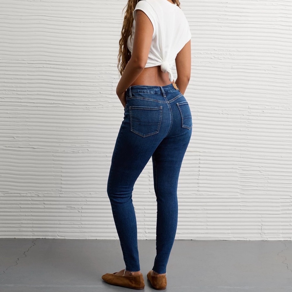 American Eagle Outfitters Curvy High Hi- Rise Denim Jeans Jegging sz. 4
